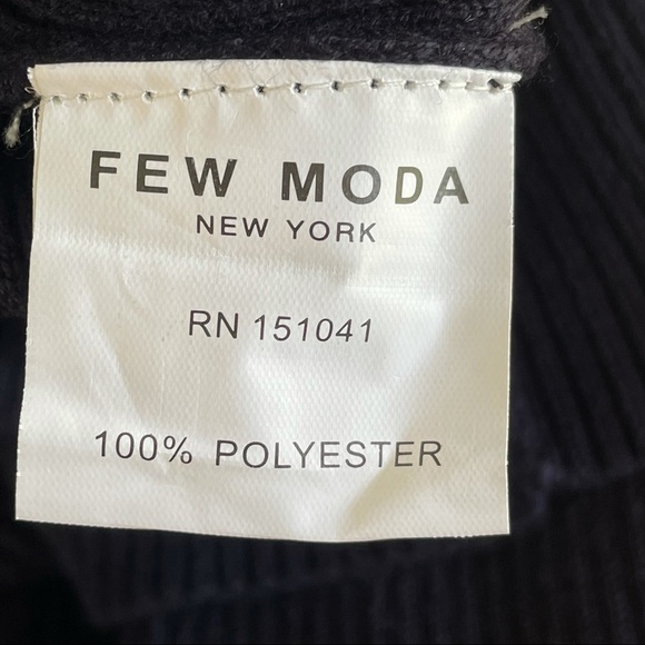 Few Moda Black Ribbed Bodycon Dress - Picture 5 of 7